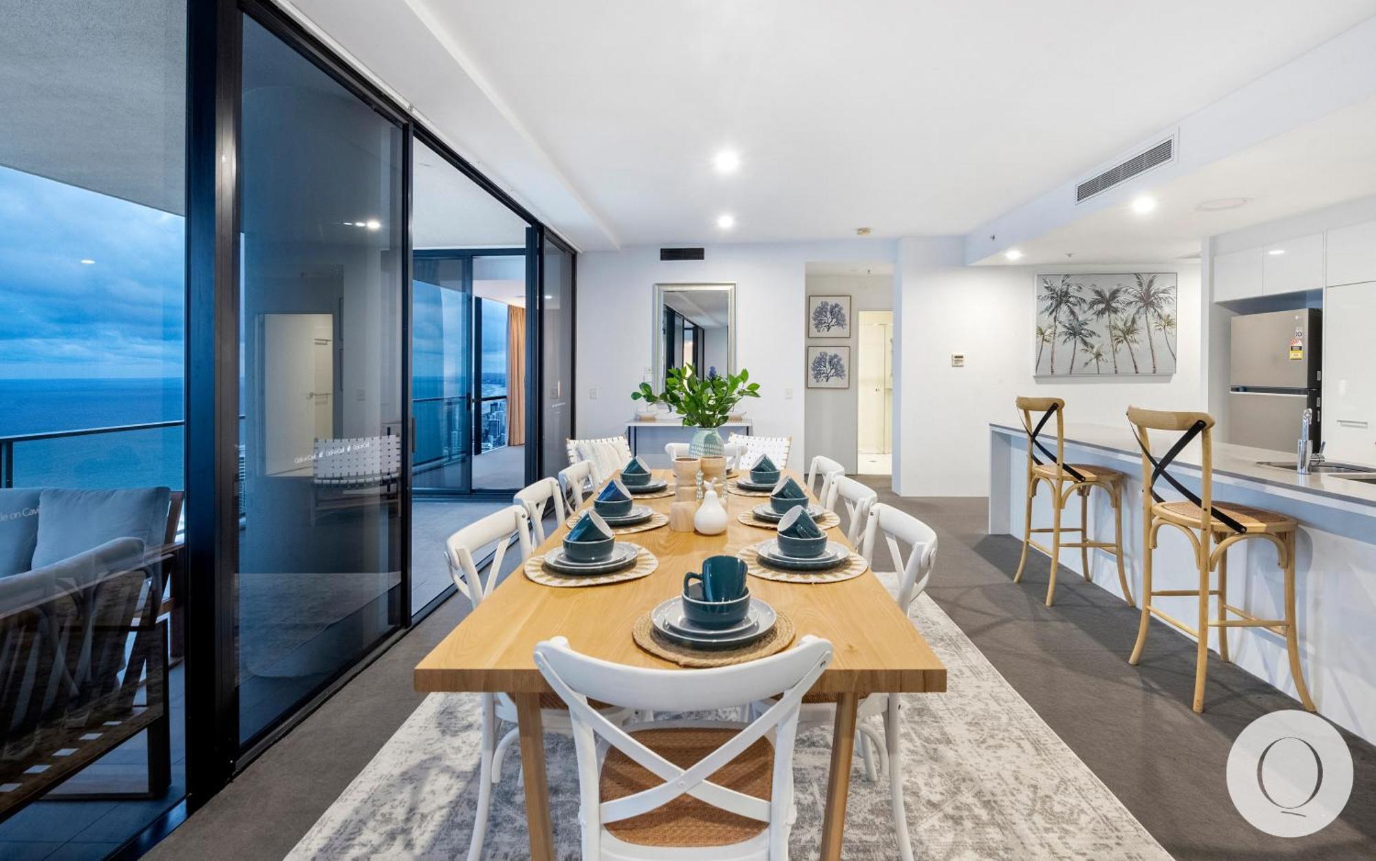 5 Bedroom Executive Sub Penthouse In The Heart Of Surfers With Full Ocean Views - Sleeps 12 - Circle On Cavill Amazing!! Gold Coast Exteriér fotografie