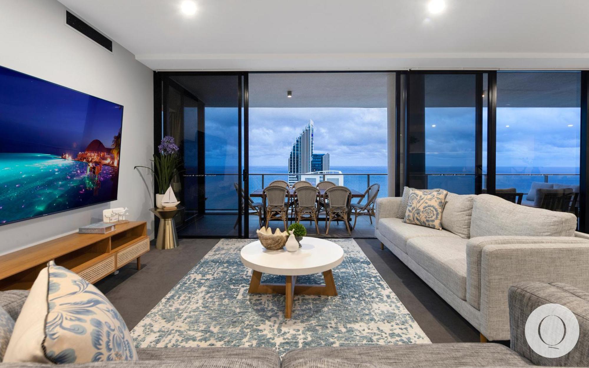 5 Bedroom Executive Sub Penthouse In The Heart Of Surfers With Full Ocean Views - Sleeps 12 - Circle On Cavill Amazing!! Gold Coast Exteriér fotografie